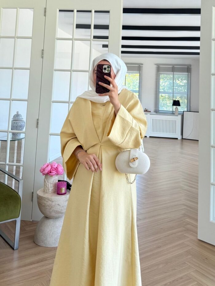 Jade Elbise L10045 - Butter Yellow - Görsel 2