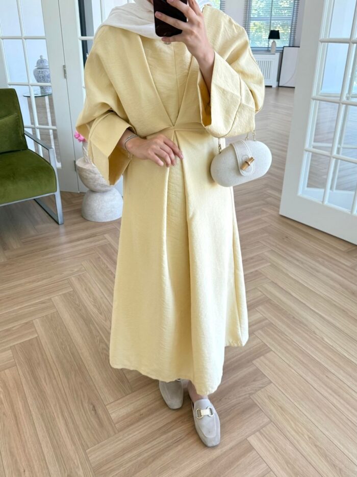 Jade Elbise L10045 - Butter Yellow - Görsel 3