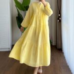Elena Mira Elbise L100166 - Sarı Şeker