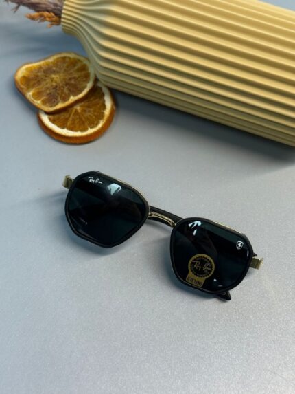 Ray-Ban Unisex Octagonal Classic -  Gold Siyah Degrade Güneş Gözlüğü