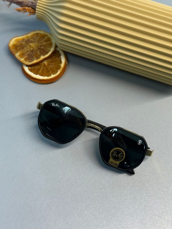 Ray-Ban Unisex Octagonal Classic –  Gold Siyah Degrade Güneş Gözlüğü