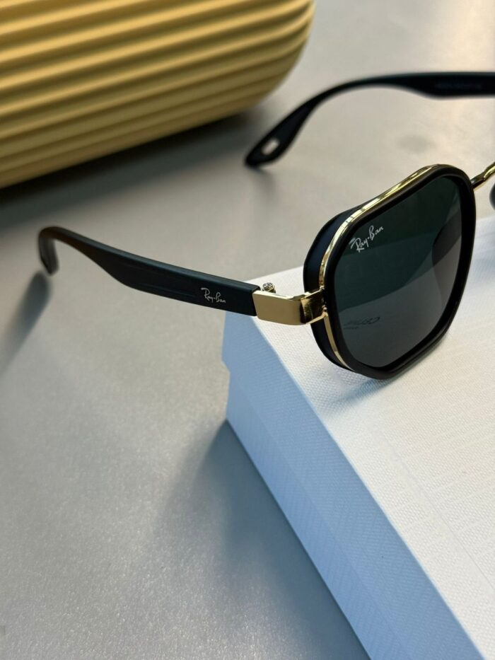 Ray-Ban Unisex Octagonal Classic -  Gold Siyah Degrade Güneş Gözlüğü - Görsel 2