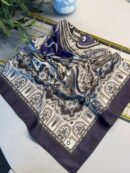 Retro Desen Pamuk Soft Eşarp 27092 - Morcivet
