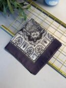 Retro Desen Pamuk Soft Eşarp 27092 - Morcivet