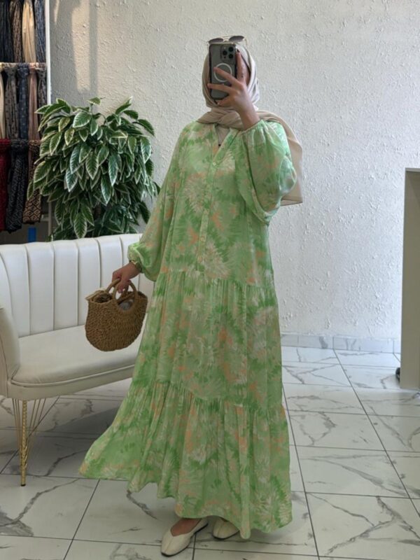 Fresh Cool Breeze Elbise –  Pastel