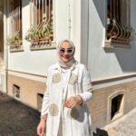 Nakışlı İkili Takım TK10040 - Bej