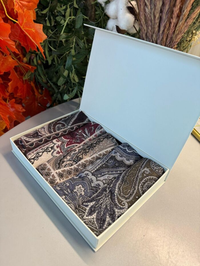 En Çok Satan 5'li Etnik Pamuk İpek Şal - Avantajlı Set