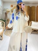 Alina İkili Takım TK10059- Vanilya
