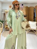 Alina İkili Takım TK10061 - Avakado