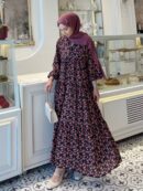 Rozi Miss Elbise L10068 - Vişne