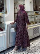Rozi Miss Elbise L10068 - Vişne