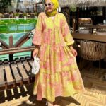 Yaze Elbise L10073 - Lİmonella