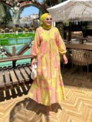 Yaze Elbise L10073 - Lİmonella