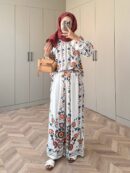 Flora Serenade İkili Takım TK10076 - Tarçın Krem