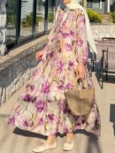 Lidya Elbise L100103 - Menekşe