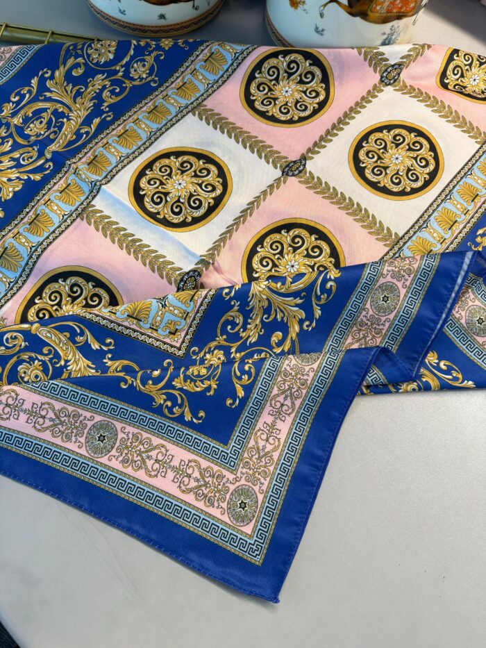 Versace Pamuk Soft Şal 61535 - Soft Pembe - Görsel 2