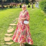 Freza Mango Çiçek Elbise - Pembe