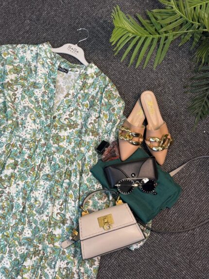 Chloe Elbise  -1221- Mint