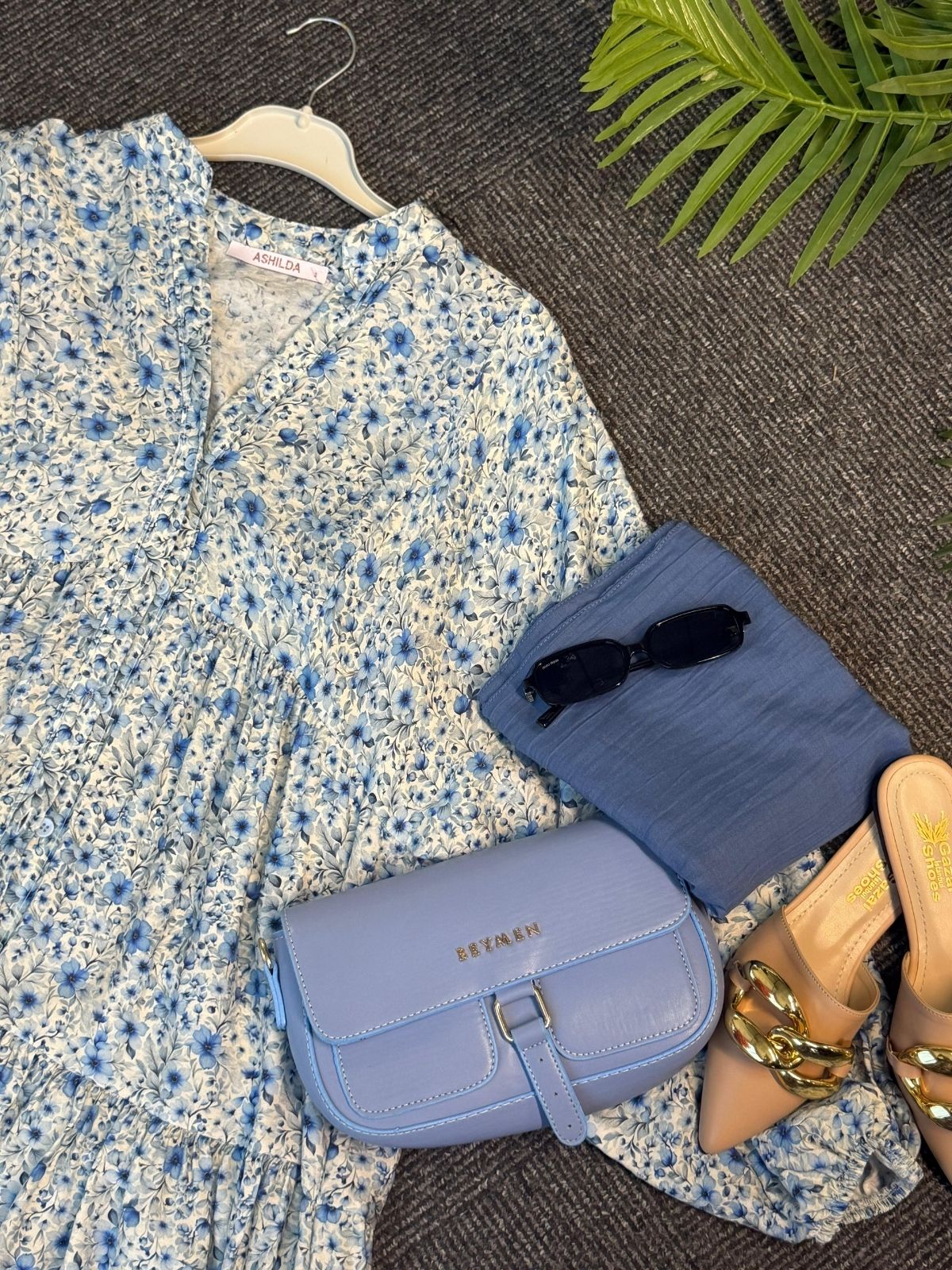 Lolita Elbise -1228 - Fresh Mavi