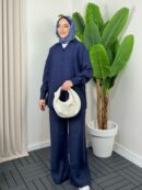 Aisha Gömlek İkili Takım TK100163 -  Lacivert