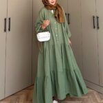 Elena Mira Elbise L100166 - Haki