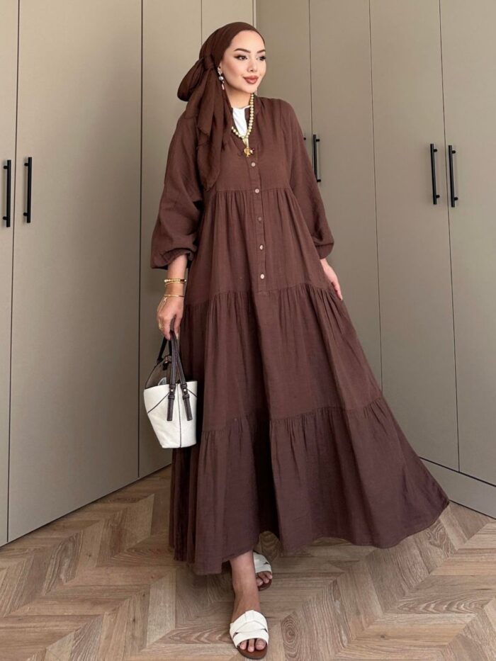 Elena Mira Elbise L100166 - Kahve