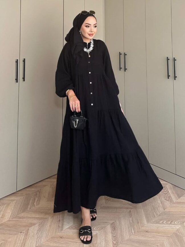 Elena Mira Elbise  L100166 - Siyah