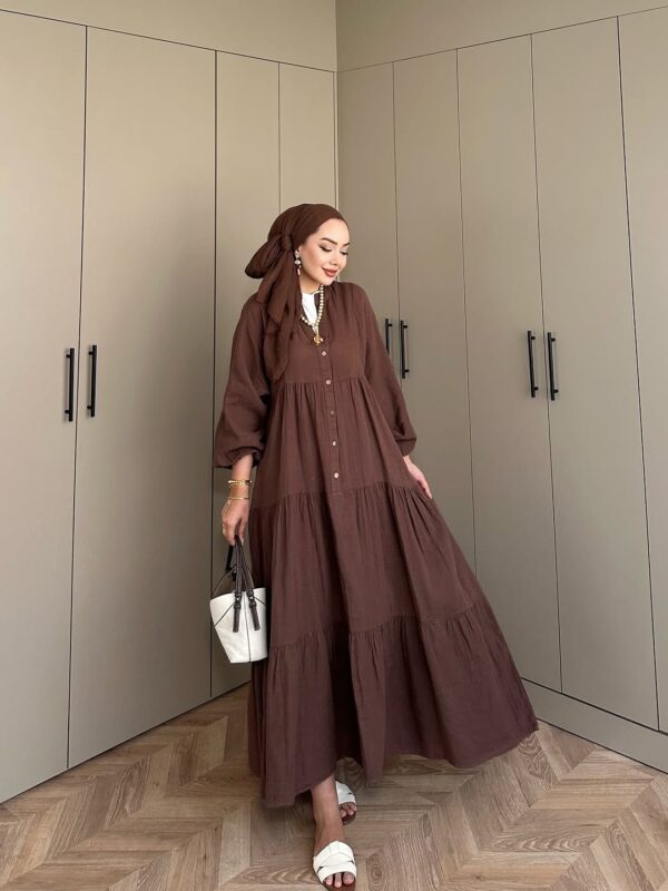 Elena Mira Elbise  L100166 – Kahve
