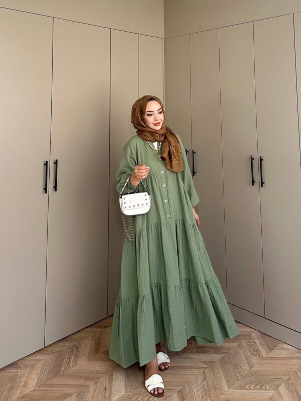 Elena Mira Elbise  L100166 – Haki