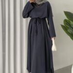 Oysho Elbise L100221 - Füme