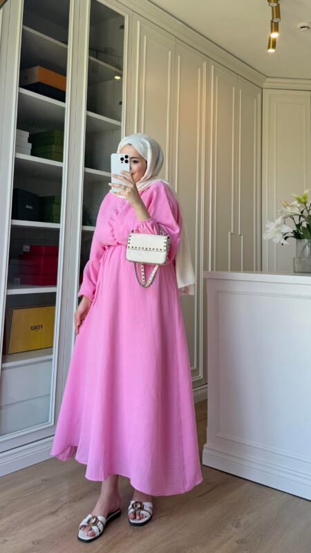 Perla Elbise  L100200 – Pembe