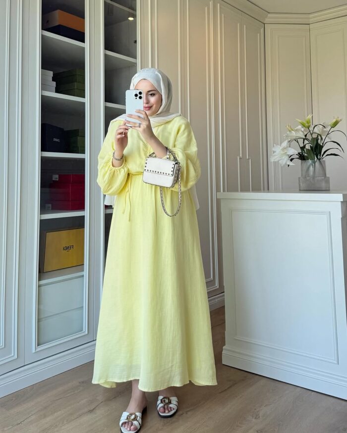 Perla Elbise L100200 - Sarı