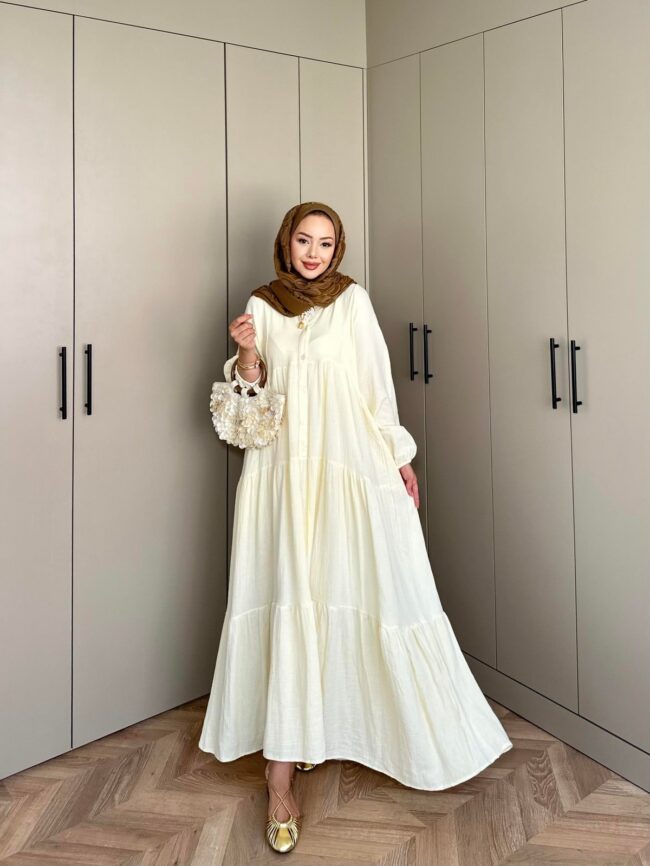 Elena Mira Elbise  L100166 - Bej