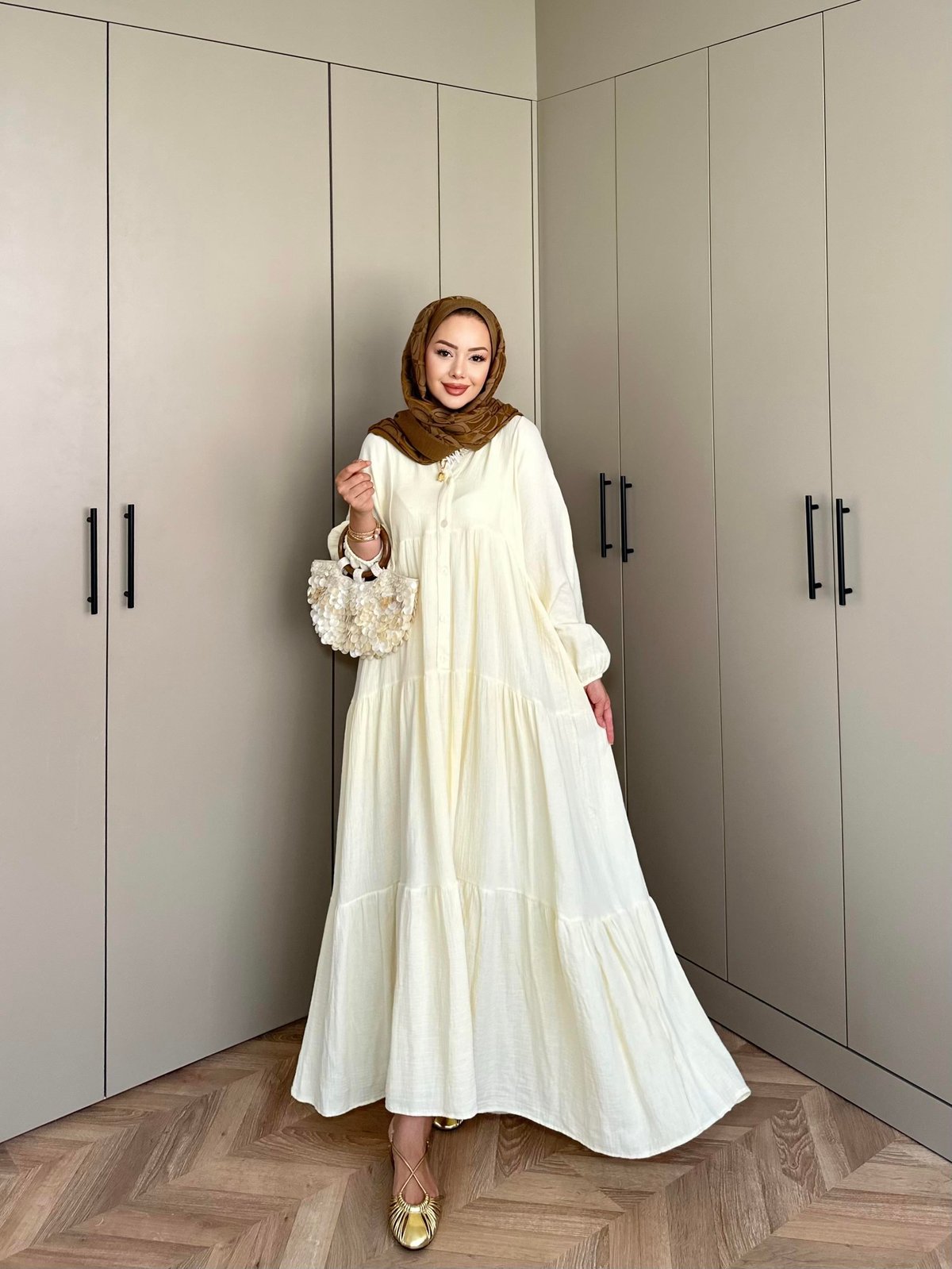 Elena Mira Elbise L100166 - Bej