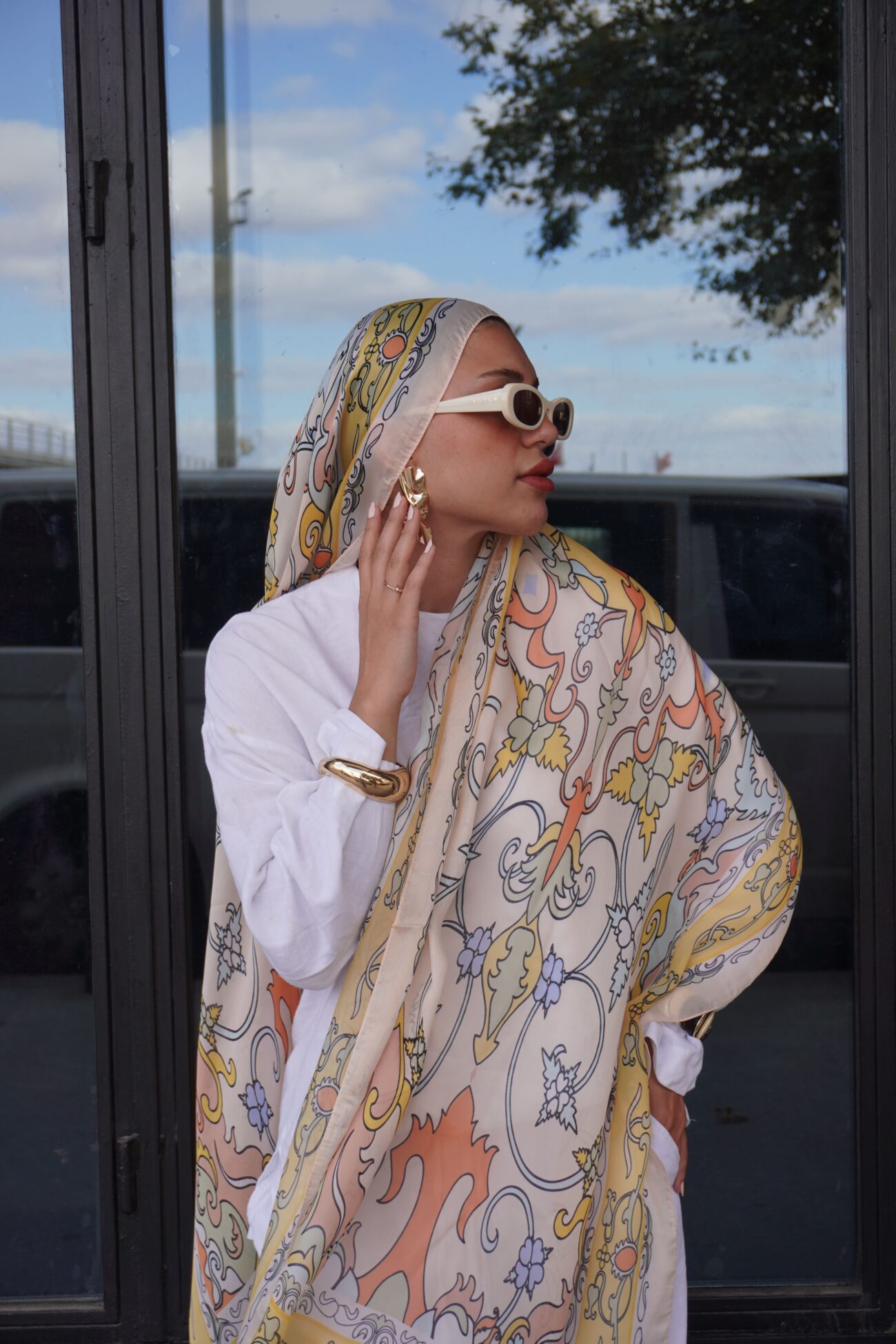 Zerefşan Şal Serisi- 469-003- V-9 - Ayçiçeği