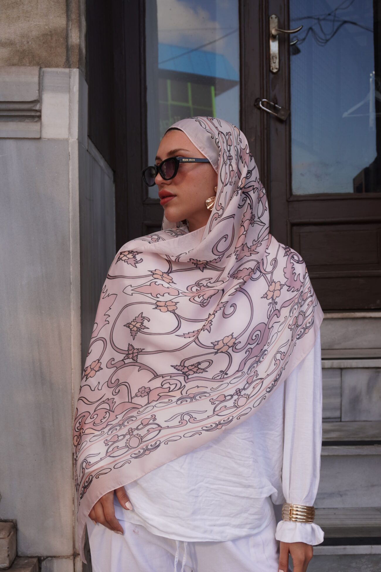 Zerefşan Şal Serisi- 469-003- V-8 - Karamel - Görsel 3