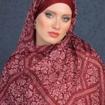 Viyana Şal Serisi - 469-005 - V- 1 -  Bordo