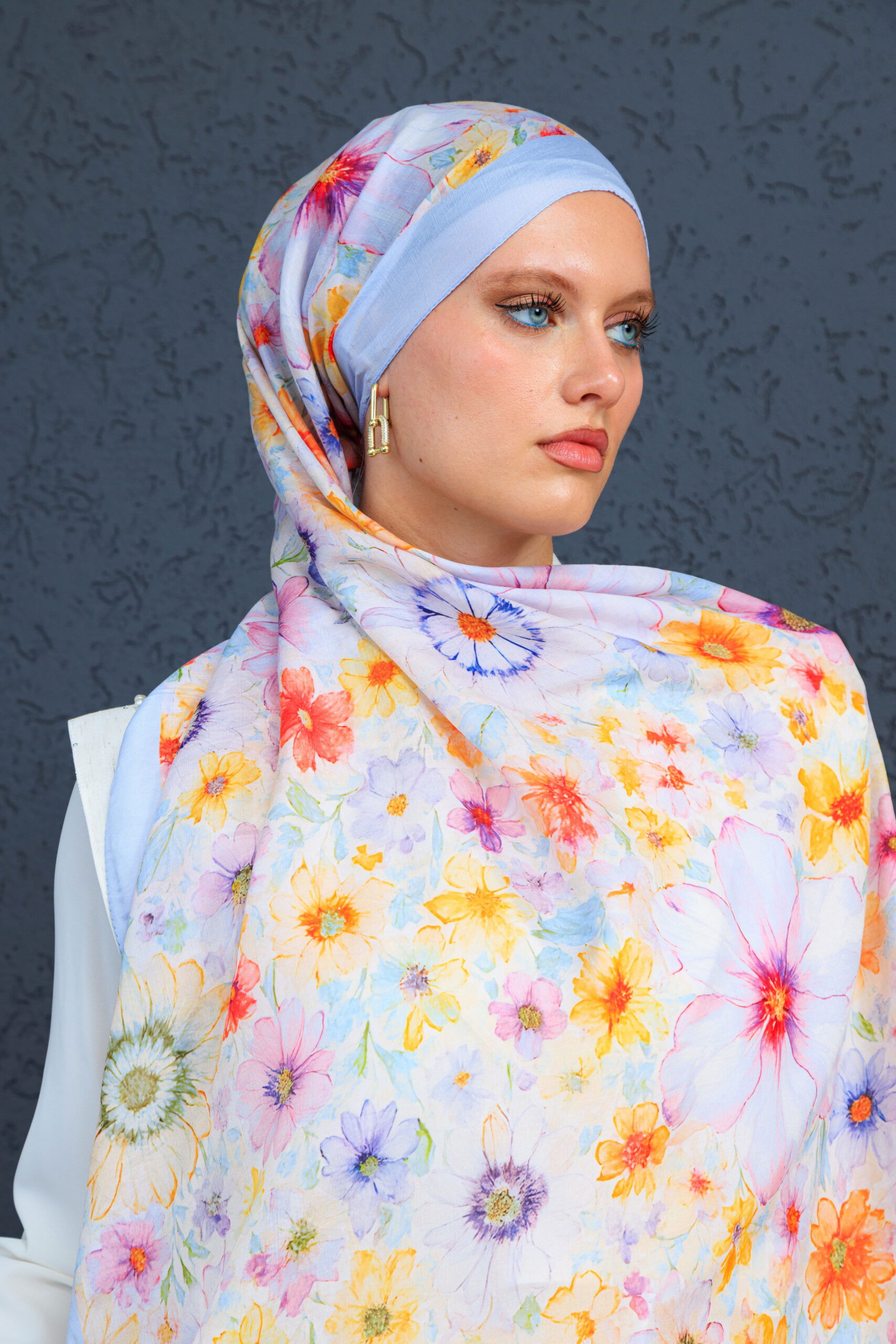 Eleya Şal Serisi - 469-008 - V- 3 - Mint Yeşil - Görsel 2