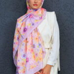 Eleya Şal Serisi - 469-008 - V- 4 -  Lavanta