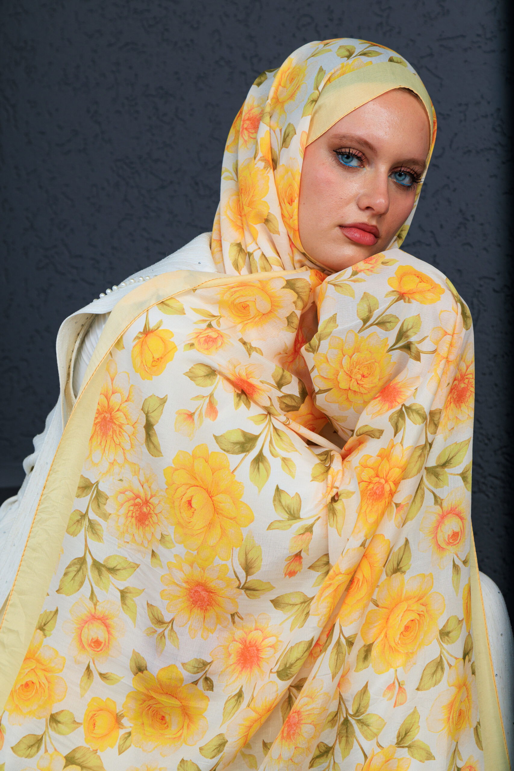 İbiza Şal Serisi- 469-004- V-1 - Gün Işığı