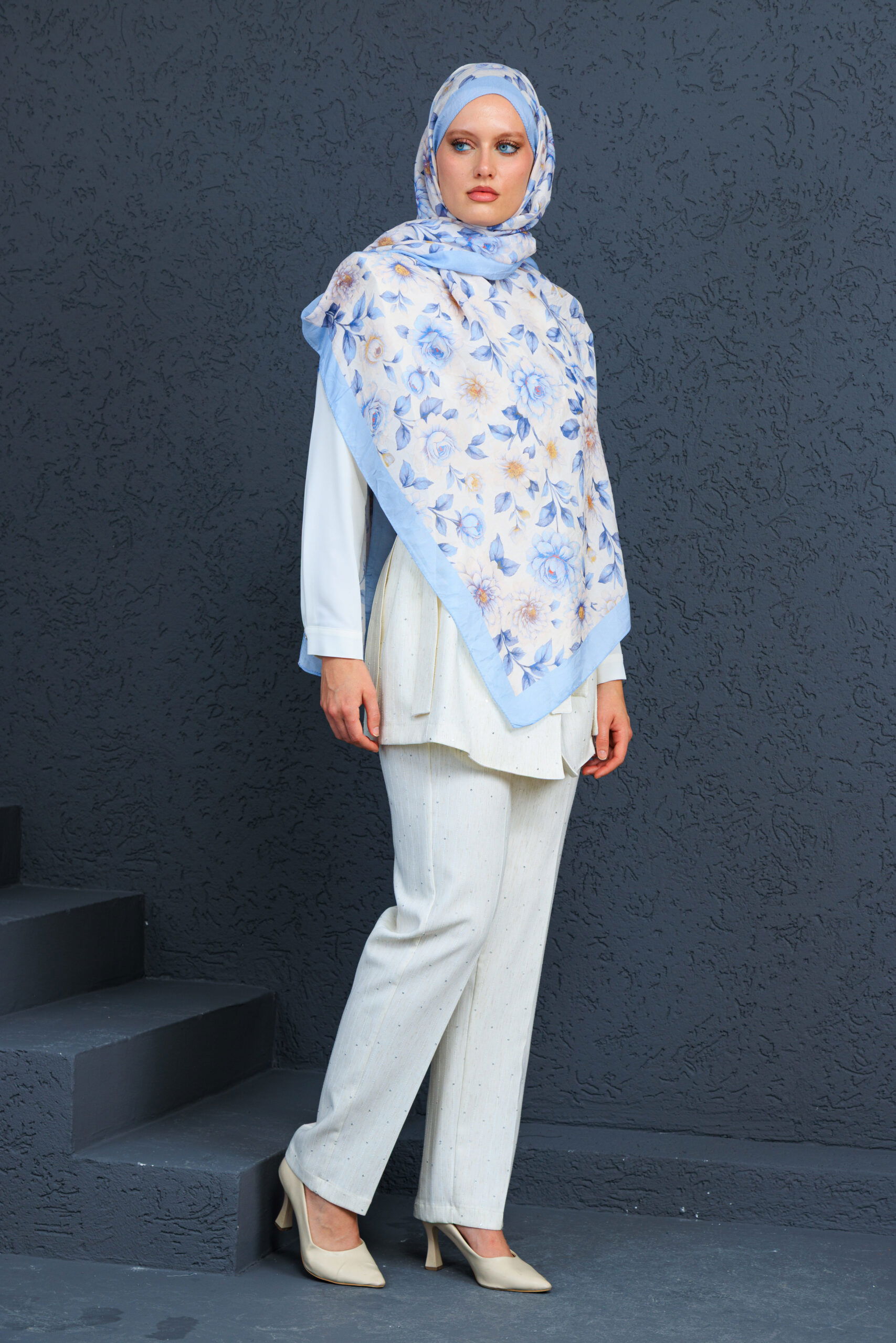 İbiza Şal Serisi- 469-004- V-3 - Lavanta - Görsel 4