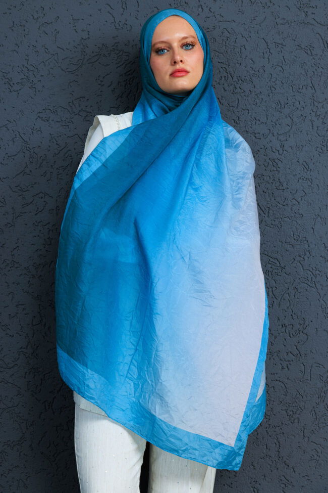 Lodos Şal Serisi- Z-2240 - V-14 - Okyanus