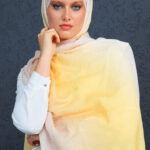 Lotus Şal Serisi- Z-2240 - V-3 - Limon