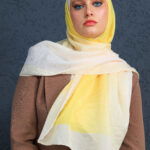 Lotus Şal Serisi- Z-2240 - V-2  - Ayçiçeği