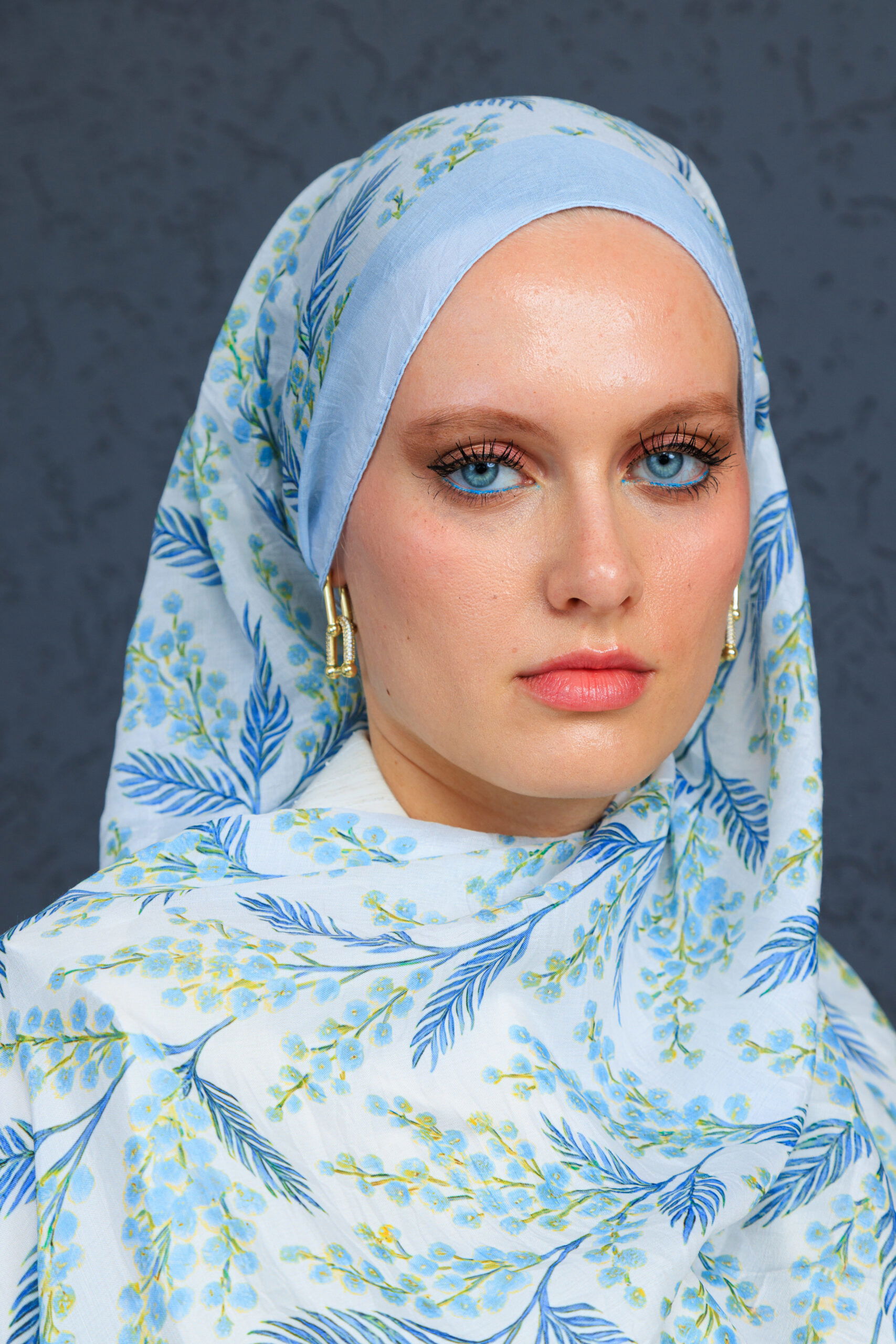 Jakarda Şal Serisi- 469-007- V-5 - Kot Mavi - Görsel 7