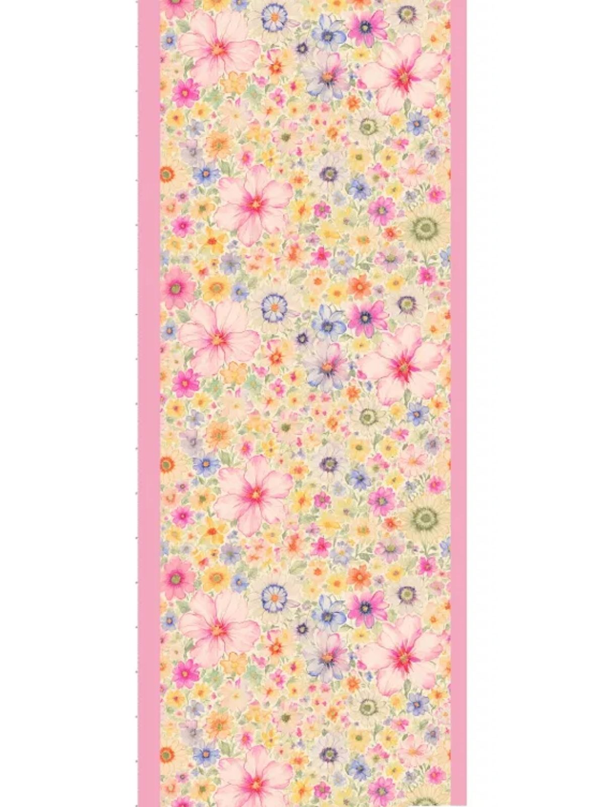 Eleya Şal Serisi - 469-008 - V- 2 - Pamuk Şekeri - Görsel 5