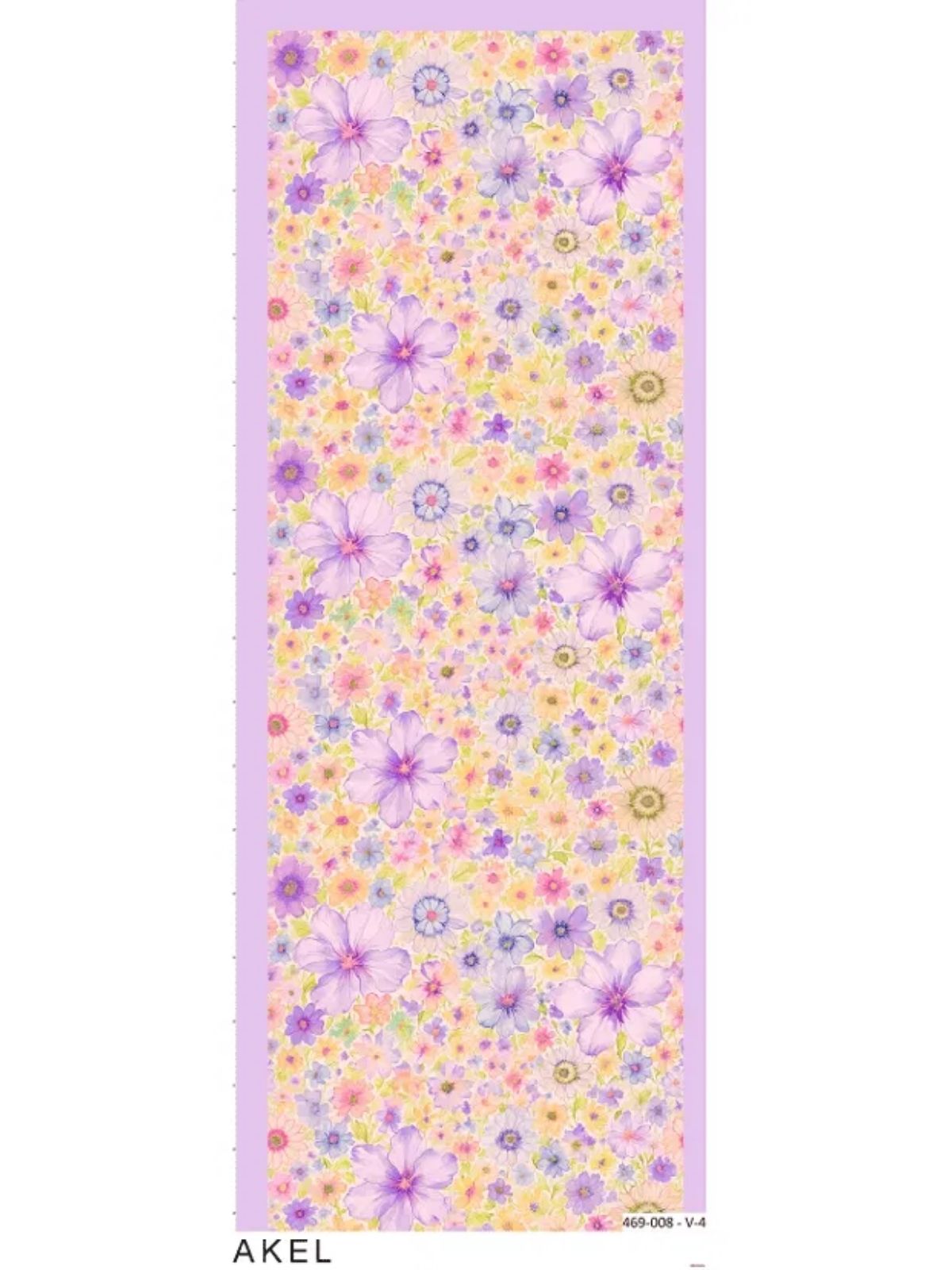 Eleya Şal Serisi - 469-008 - V- 4 - Lavanta - Görsel 5