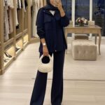 Premium Oysho  Bomber İkili Takım TK100248  -  Lacivert