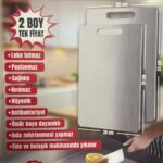 Paslanmaz Çelik Kesme Tahtası 2 'li – EV100245