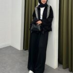 Premium Oysho Saoris İkili Takım BÜYÜK BEDEN TK100257 - Siyah